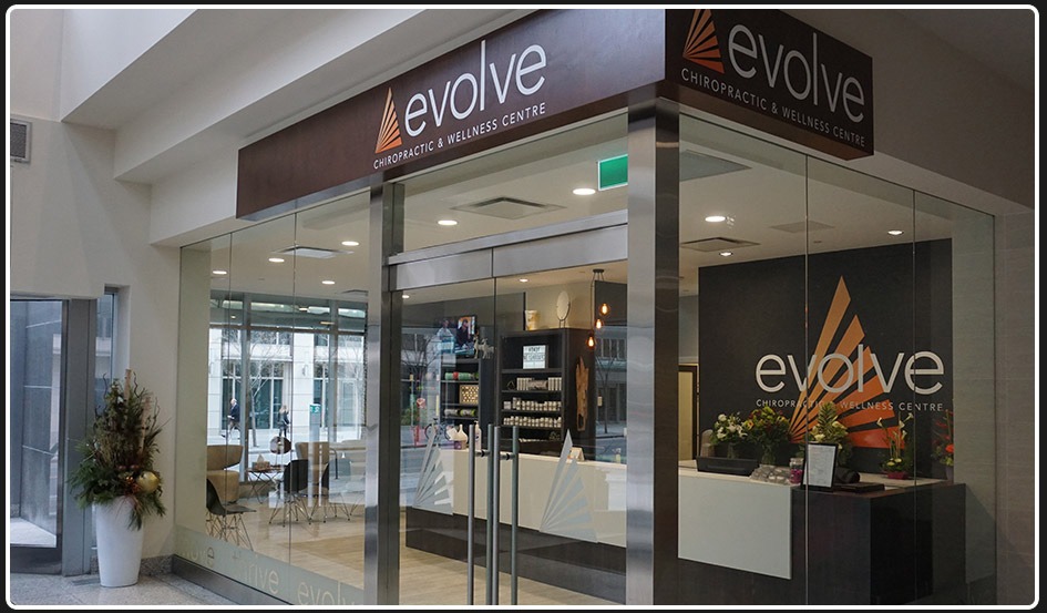 Evolve 8th Ave | Clinic Entrance | Evolve Chiropractic and Wellness | Downtown Calgary